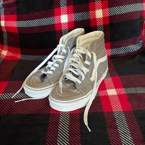 Gray High Top Vans